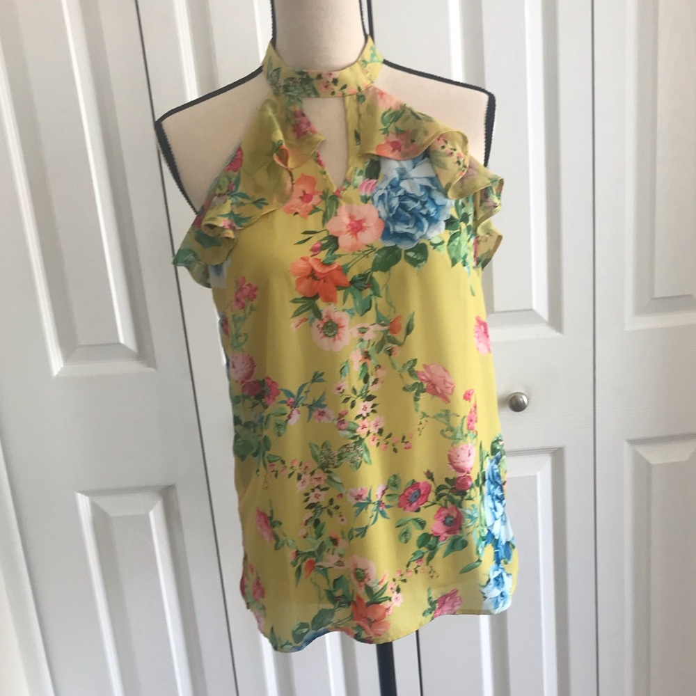 Sweet Pea for New York&Co Floral Halter Top